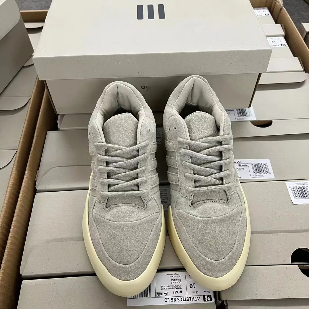 Shoes Fears God Rivalry 86 Grey Suede Sneakers 40-46