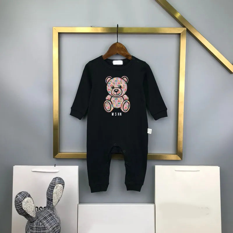 Luxury Newborn Jumpsuits Designer Baby Rompers New Born Romper Brand Girls Boys Clothes Kids Overalls Jumpsuit For Babies Bodysuit CSD2401151-6