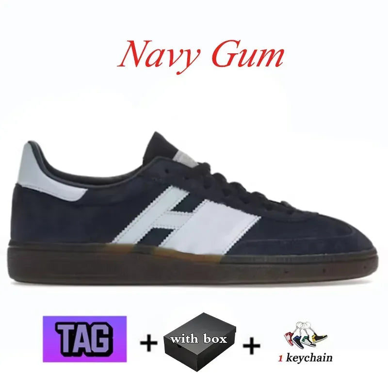 Outdoor Fashion New Handball Spezial Casual Shoes Designer Men Women Snekers White Black Gum Clear Pink Brown Sports Trainers eur 36-45