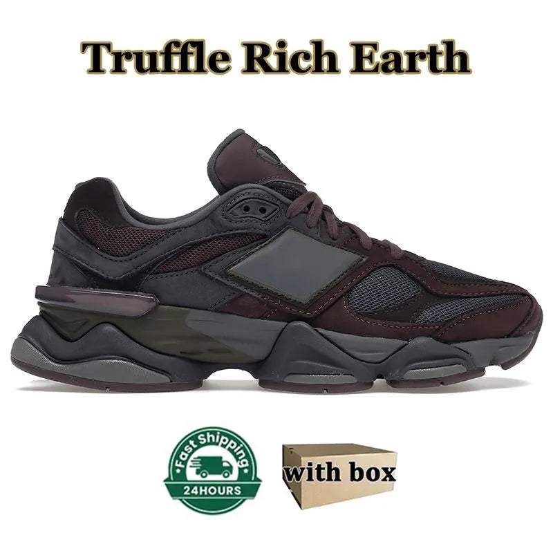 Wood with Sneakers Bricks Box Trainer OG Suede Running Shoes New 9060 Joe Freshgoods Men Women 2002r 1906R Designer Penny Cookie Pink Baby Shower Blue Arctic 960
