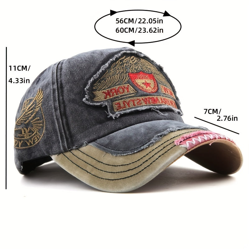 Stylish Unisex Sun Protection Hat - Breathable, Adjustable, Water-Resistant Baseball Cap for Men and Women - Ideal Gift for Outdoor Enthusiasts, Hikers, and Travelers