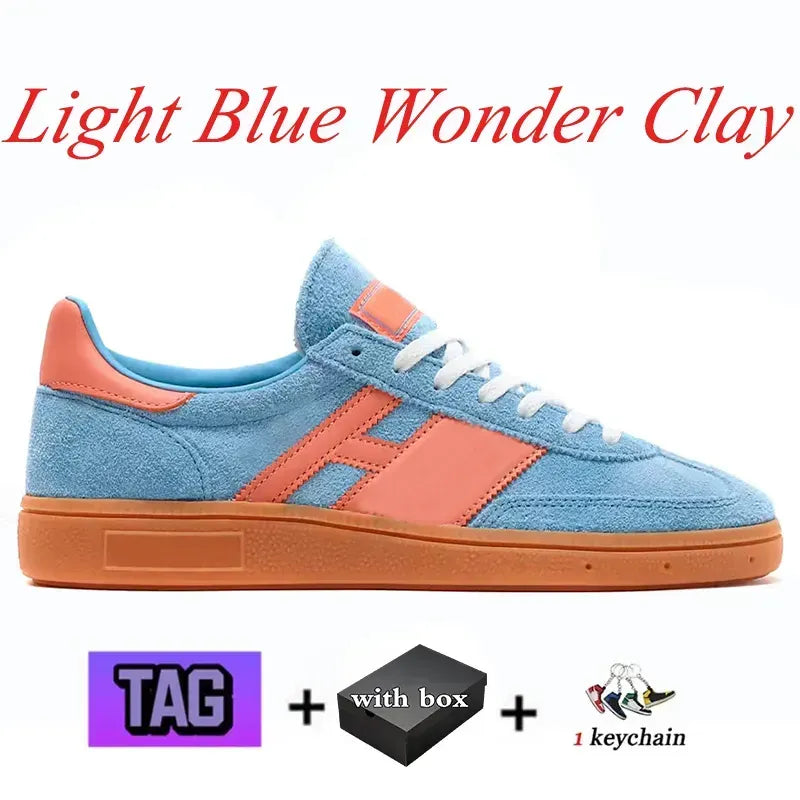 Outdoor Fashion New Handball Spezial Casual Shoes Designer Men Women Snekers White Black Gum Clear Pink Brown Sports Trainers eur 36-45