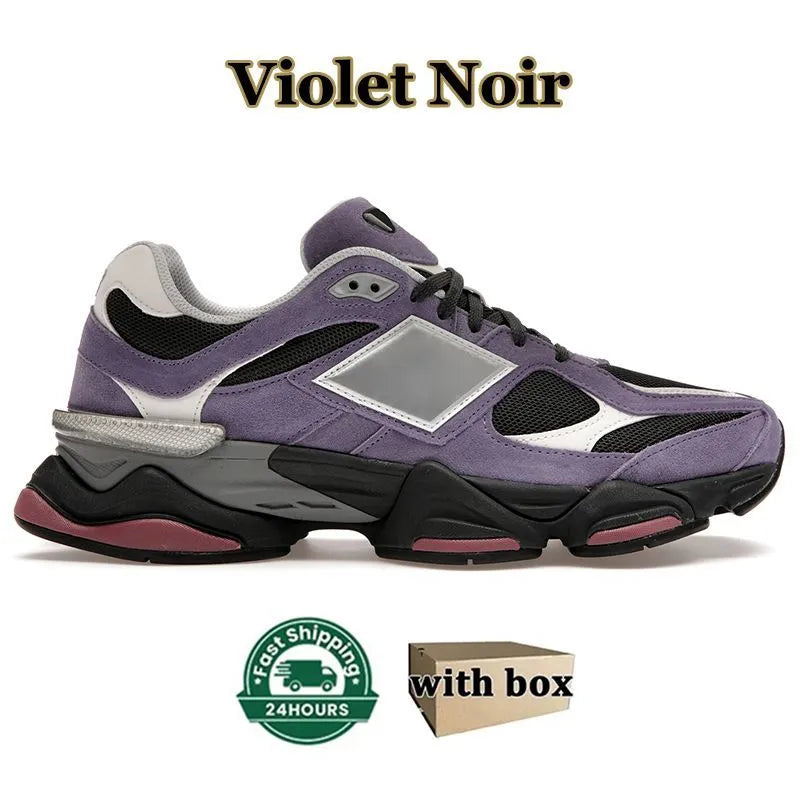 Wood with Sneakers Bricks Box Trainer OG Suede Running Shoes New 9060 Joe Freshgoods Men Women 2002r 1906R Designer Penny Cookie Pink Baby Shower Blue Arctic 960