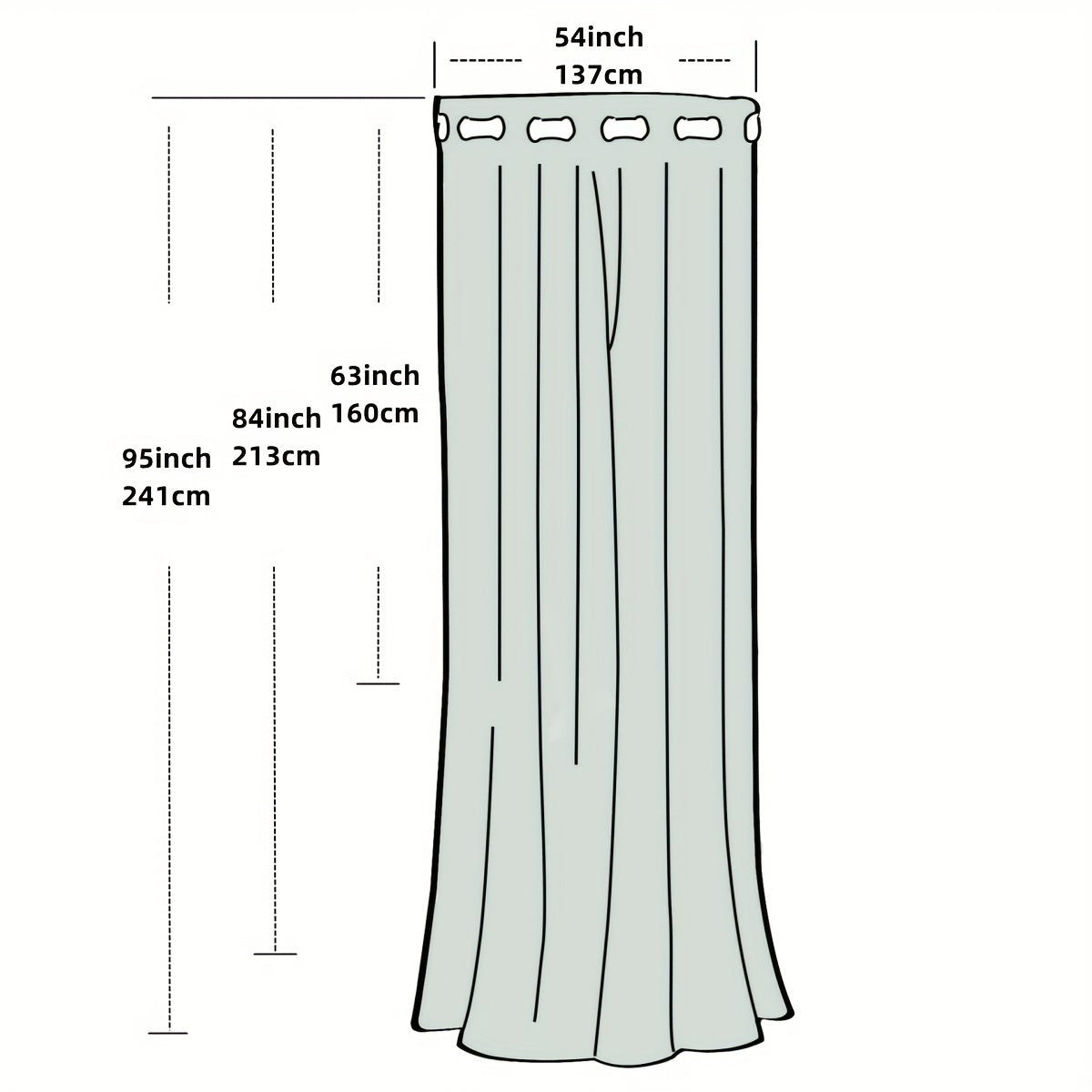 1pc Stylish Double Color Block Blackout Curtains for Living Room and Bedroom - Perfect for Room Decor and Home Decor