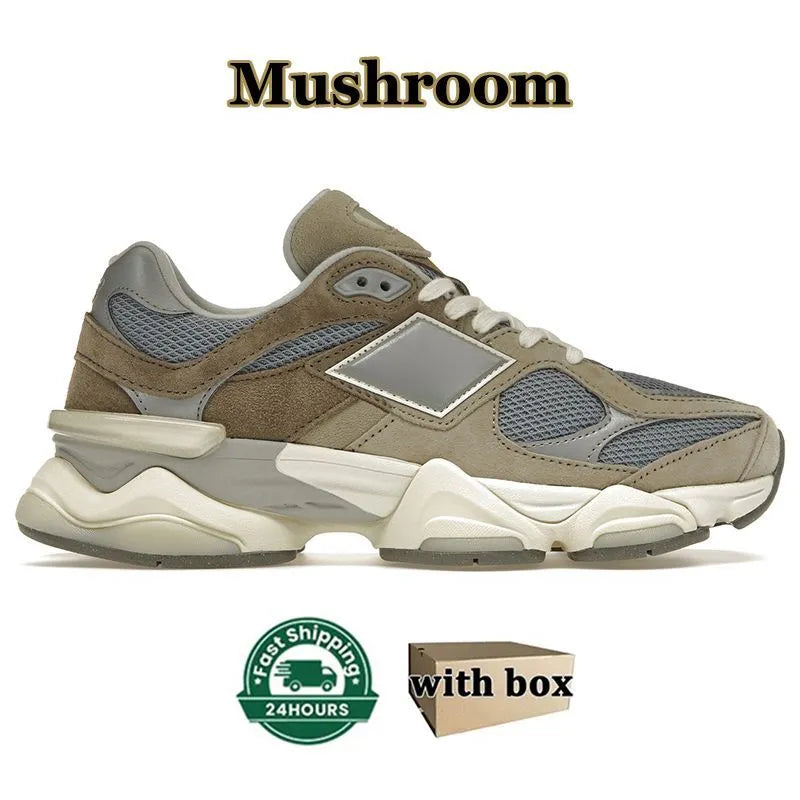 Wood with Sneakers Bricks Box Trainer OG Suede Running Shoes New 9060 Joe Freshgoods Men Women 2002r 1906R Designer Penny Cookie Pink Baby Shower Blue Arctic 960