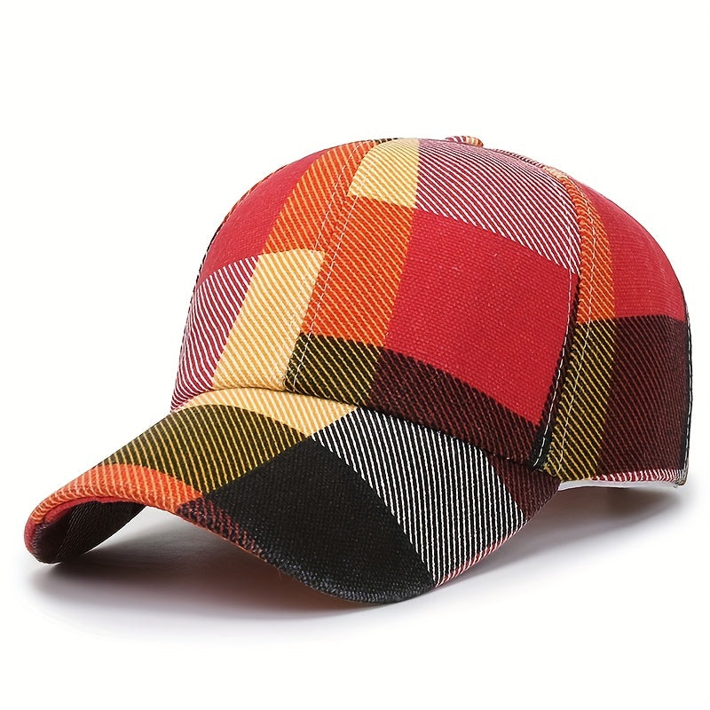 Versatile Mens Colorblock Baseball Cap - Classic Design for Spring and Autumn - Perfect Gift for Him, Boyfriend, Husband, or Dad