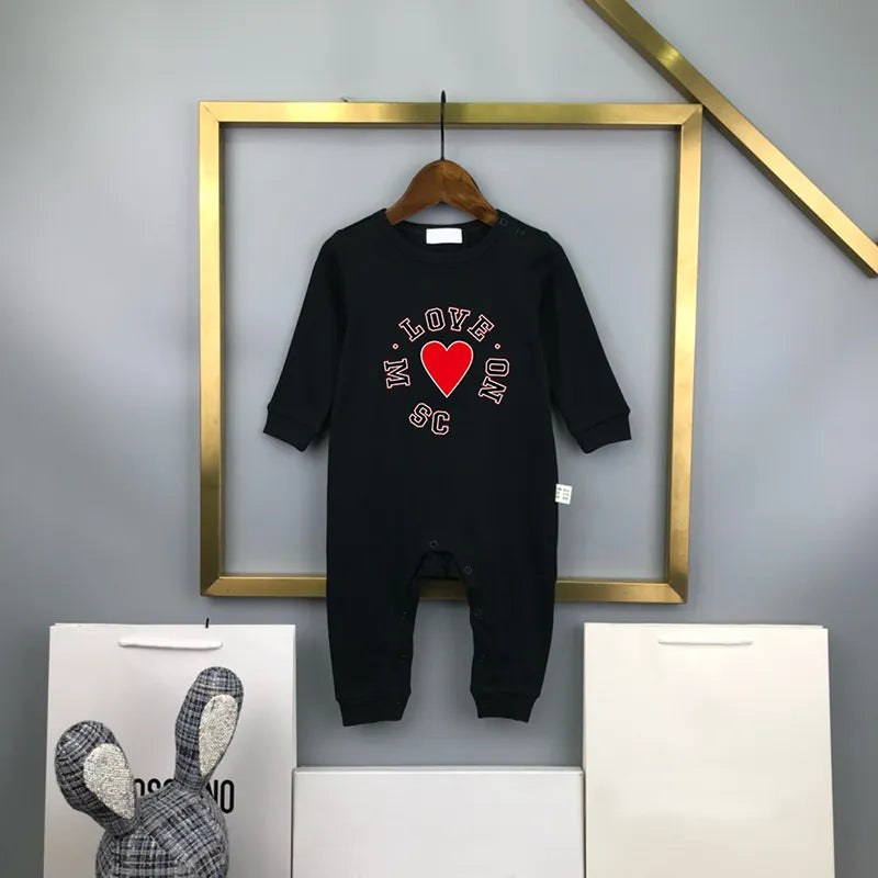 Luxury Newborn Jumpsuits Designer Baby Rompers New Born Romper Brand Girls Boys Clothes Kids Overalls Jumpsuit For Babies Bodysuit CSD2401151-6