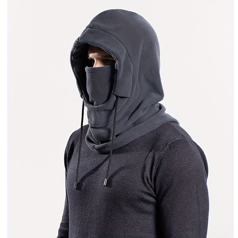 1pc Premium Knit Windproof Fashion Hat - Warm, Cold-Weather, Non-Stretch, Polyester Outdoor Headwear for Men and Women - Perfect Winter Gift
