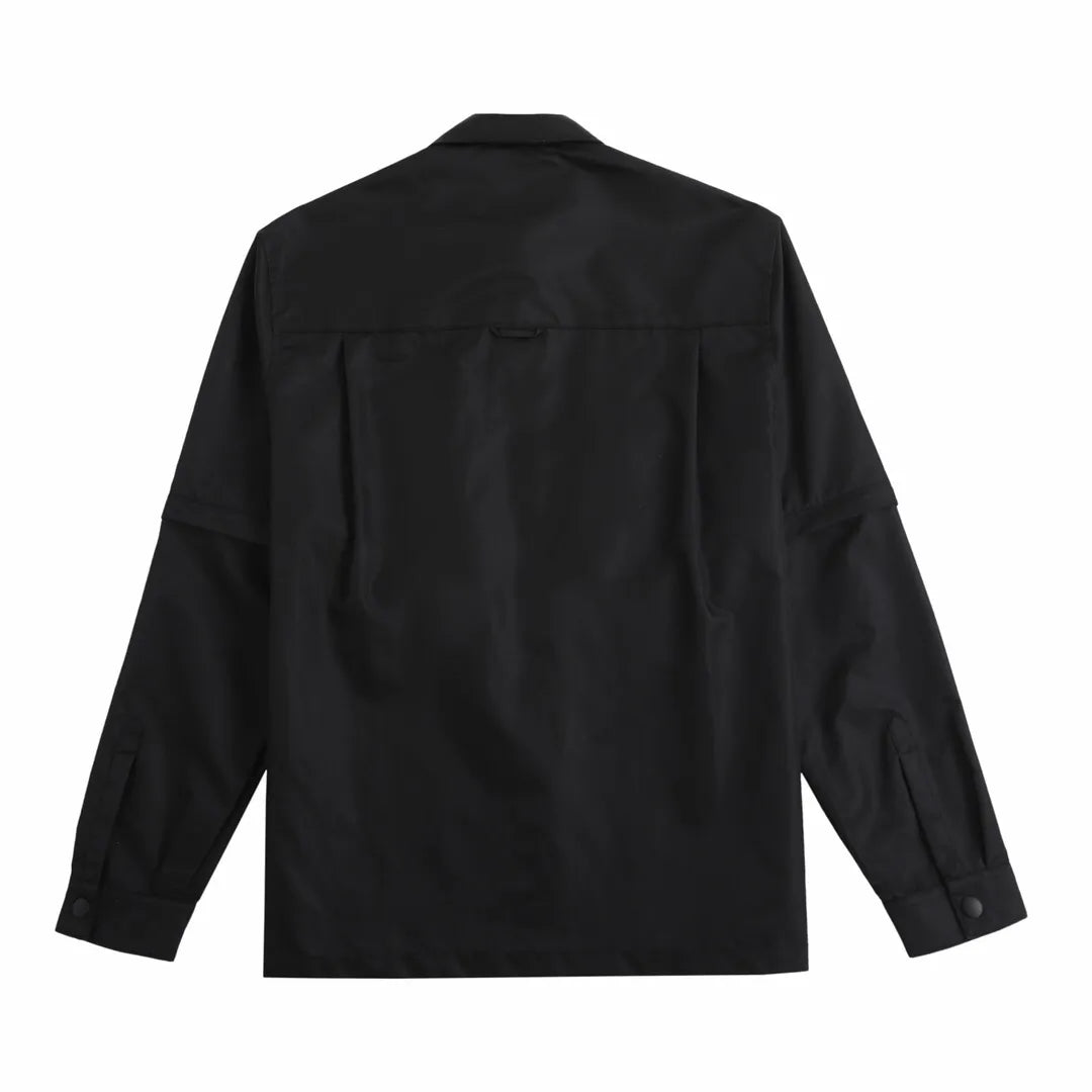 Mens RE-NYLON Jacket T-shirt Canada North Coat Solid Color Spring Jackets for Men Openwork Detachable Sleeves Letters Business Parker