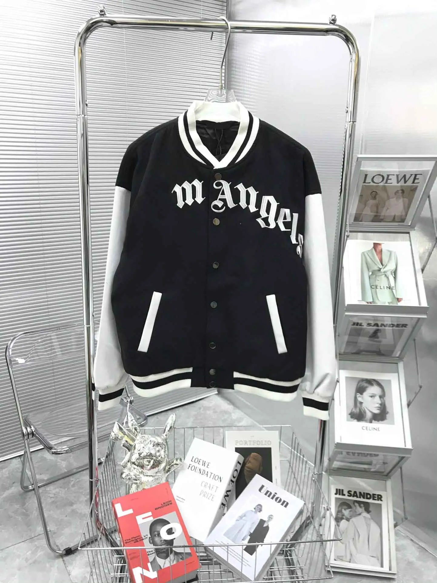 Early spring new color block letter logo Short Sleeve Tee double strand fine cotton fabric black and white 1d3e