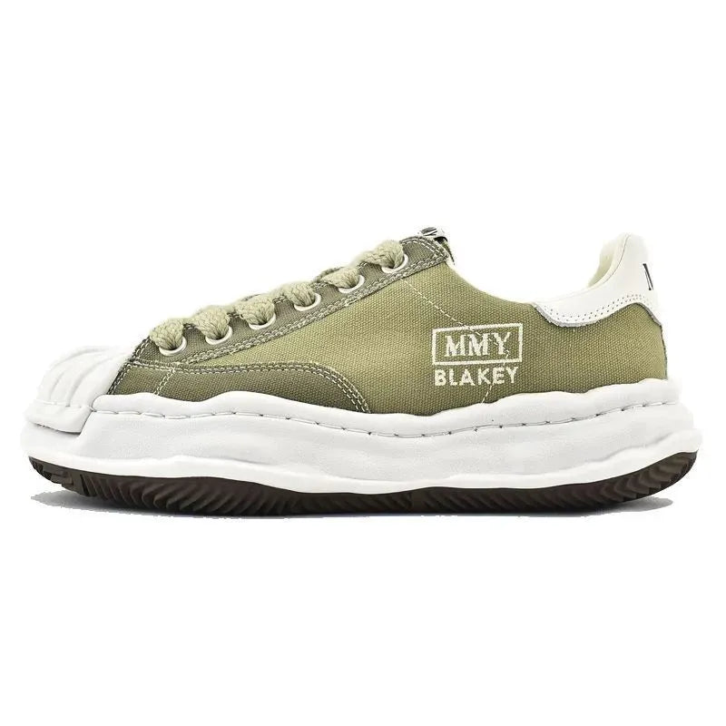 Men Women Casual shoes Maison Maisons Mihara Yasuhiro Black White Dissolved Shell Head MMY Shoes Thick Sole Youth Breathable Board Trainers