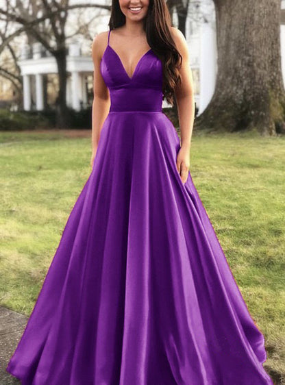 New summer 024  women's clothing sexy V-neck dress suspender solid color sleeveless fashion evening dress