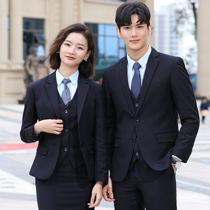LOVECCR  Suit Suit Men's Leisure Work Work Formal Wear Professional Business Suit Slim Best Man Groom Wedding Suit