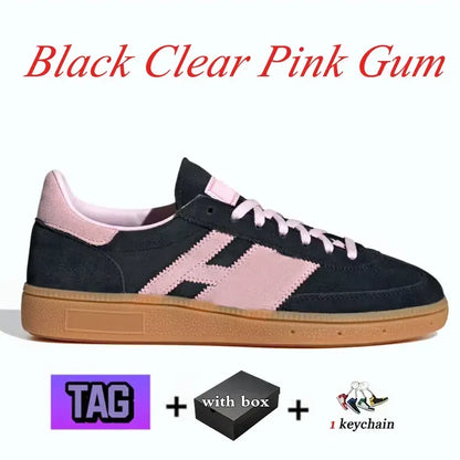 Outdoor Fashion New Handball Spezial Casual Shoes Designer Men Women Snekers White Black Gum Clear Pink Brown Sports Trainers eur 36-45