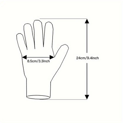 Women's Full Finger Winter Windproof Warm Gloves With Bow Decor For Outdoor Driving, Cycling