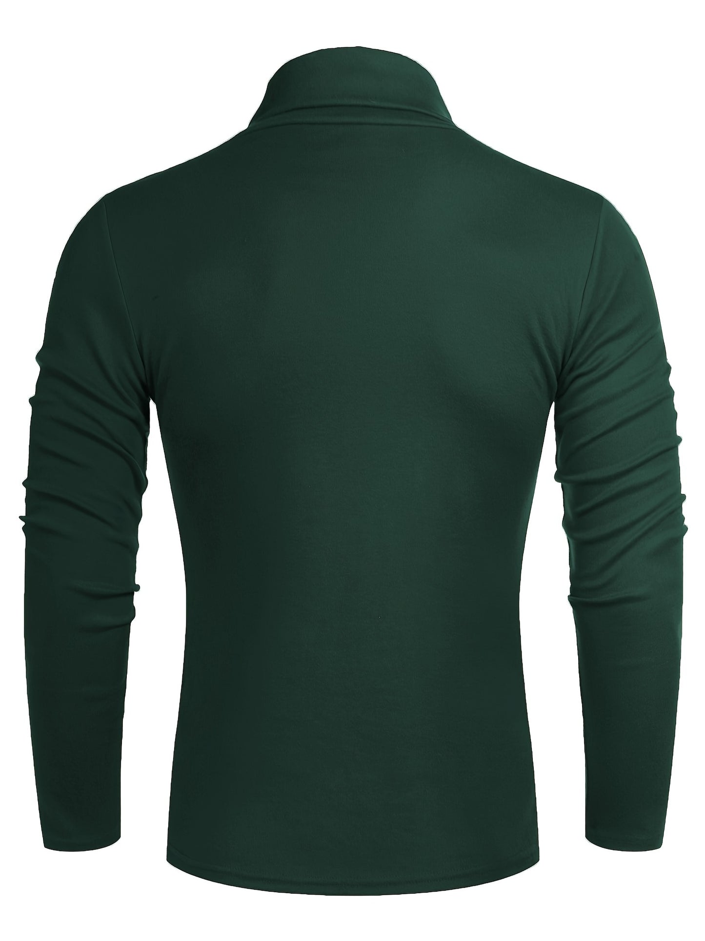 Men's Stylish Knitted Turtleneck Pullover Sweater - Soft, Lightweight, Slim Fit, Casual, Breathable, Versatile, Easy Care - Perfect for Daily Wear, Outdoor Activities, and Layering