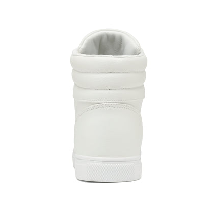 Stylish High-Top Skate Shoes - Skateboarding - Durable, Non-Slip, Comfy Sneakers for Outdoor Walking, Street Skateboarding, Traveling - All Seasons, Breathable, Lightweight, Cushioned Sneakers for Men