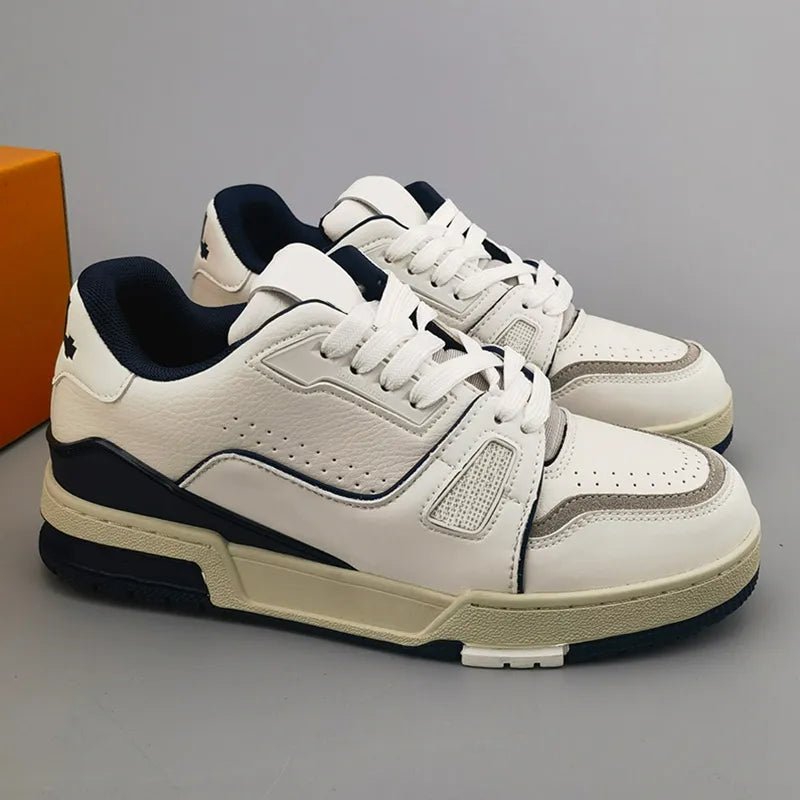 Designer Trainer Sneakers Mens Womens Shoe Casual Shoes Fashion Low Top Shoe Platform Leather Rubber Sloe Outdoor Shoes 36-45