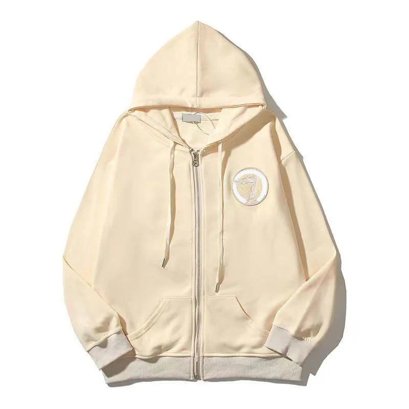 Men's jacket designer letters trendy zipper baseball suit simple and versatile casual college wind jacket spring and autumn women's windbreaker thin jacket