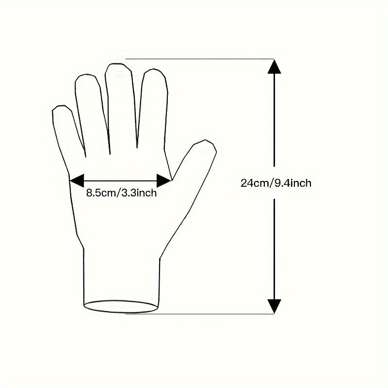 2-Pack of Warm & Touchscreen Men's Faux Leather Gloves for Winter Outdoor Driving & Cycling, Washable Non-Woven Material with Button Closure, Ideal Gift