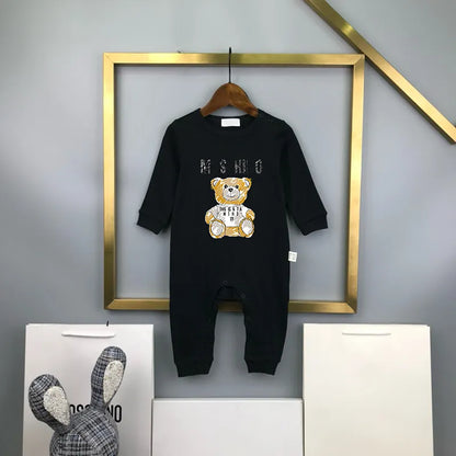Luxury Newborn Jumpsuits Designer Baby Rompers New Born Romper Brand Girls Boys Clothes Kids Overalls Jumpsuit For Babies Bodysuit CSD2401151-6
