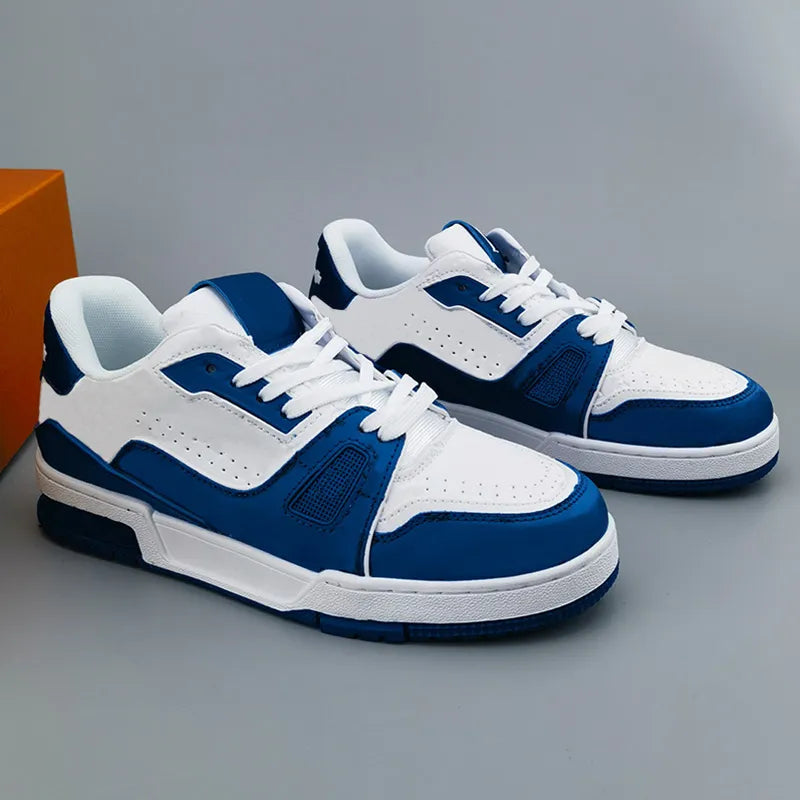 Designer Trainer Sneakers Mens Womens Shoe Casual Shoes Fashion Low Top Shoe Platform Leather Rubber Sloe Outdoor Shoes 36-45