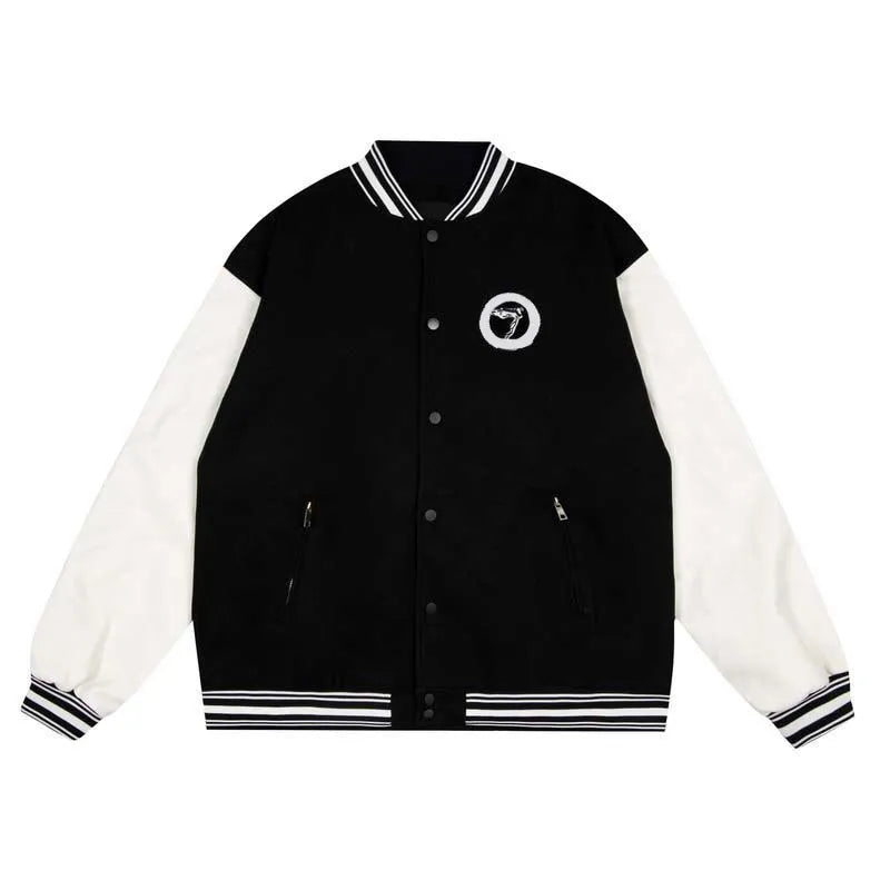 Men's jacket designer letters trendy zipper baseball suit simple and versatile casual college wind jacket spring and autumn women's windbreaker thin jacket