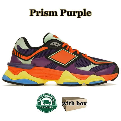 Wood with Sneakers Bricks Box Trainer OG Suede Running Shoes New 9060 Joe Freshgoods Men Women 2002r 1906R Designer Penny Cookie Pink Baby Shower Blue Arctic 960