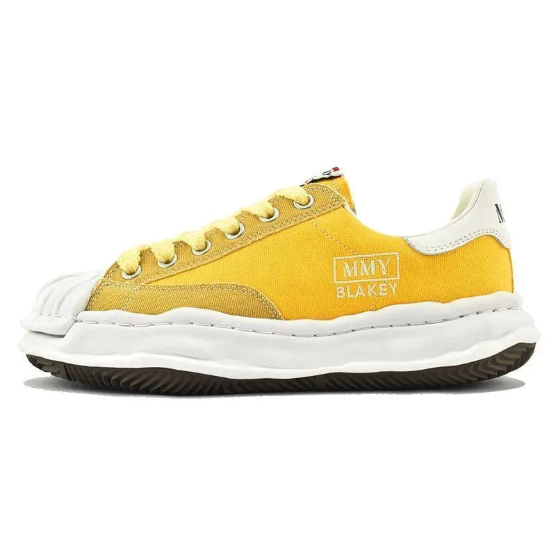 Men Women Casual shoes Maison Maisons Mihara Yasuhiro Black White Dissolved Shell Head MMY Shoes Thick Sole Youth Breathable Board Trainers