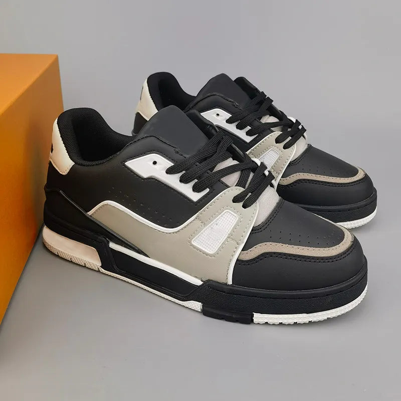 Designer Trainer Sneakers Mens Womens Shoe Casual Shoes Fashion Low Top Shoe Platform Leather Rubber Sloe Outdoor Shoes 36-45