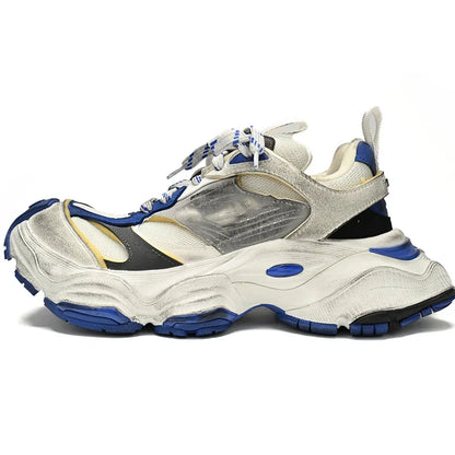 Unisex Casual Athletic Footwear - TSM Topsportmarket Running Shoes & Comfort Sneakers, Multiple Colors,With Box White Rice White Gray