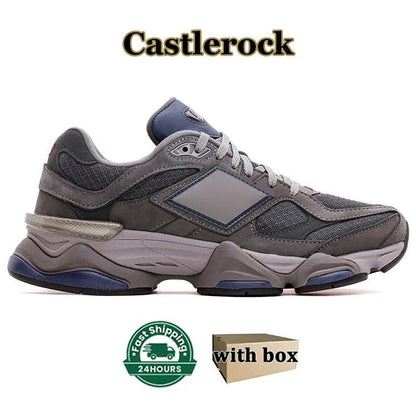 Wood with Sneakers Bricks Box Trainer OG Suede Running Shoes New 9060 Joe Freshgoods Men Women 2002r 1906R Designer Penny Cookie Pink Baby Shower Blue Arctic 960