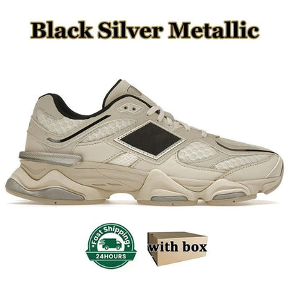 Wood with Sneakers Bricks Box Trainer OG Suede Running Shoes New 9060 Joe Freshgoods Men Women 2002r 1906R Designer Penny Cookie Pink Baby Shower Blue Arctic 960