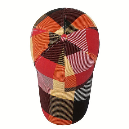 Versatile Mens Colorblock Baseball Cap - Classic Design for Spring and Autumn - Perfect Gift for Him, Boyfriend, Husband, or Dad