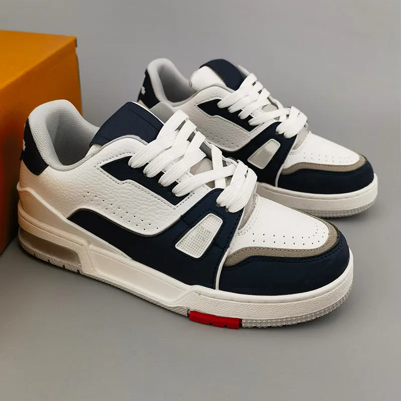 Designer Trainer Sneakers Mens Womens Shoe Casual Shoes Fashion Low Top Shoe Platform Leather Rubber Sloe Outdoor Shoes 36-45