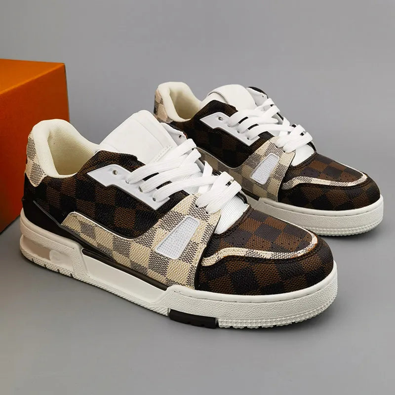Designer Trainer Sneakers Mens Womens Shoe Casual Shoes Fashion Low Top Shoe Platform Leather Rubber Sloe Outdoor Shoes 36-45