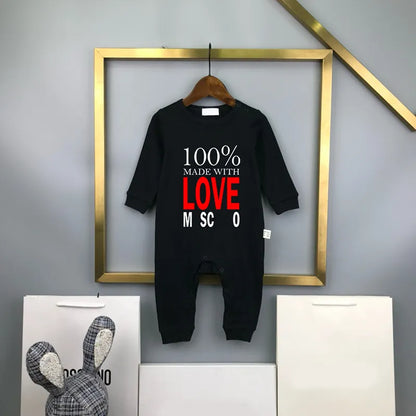 Luxury Newborn Jumpsuits Designer Baby Rompers New Born Romper Brand Girls Boys Clothes Kids Overalls Jumpsuit For Babies Bodysuit CSD2401151-6