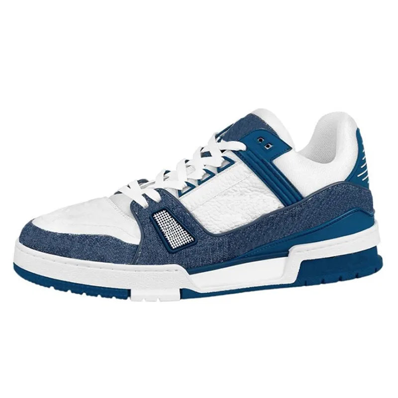 Designer Trainer Sneakers Mens Womens Shoe Casual Shoes Fashion Low Top Shoe Platform Leather Rubber Sloe Outdoor Shoes 36-45
