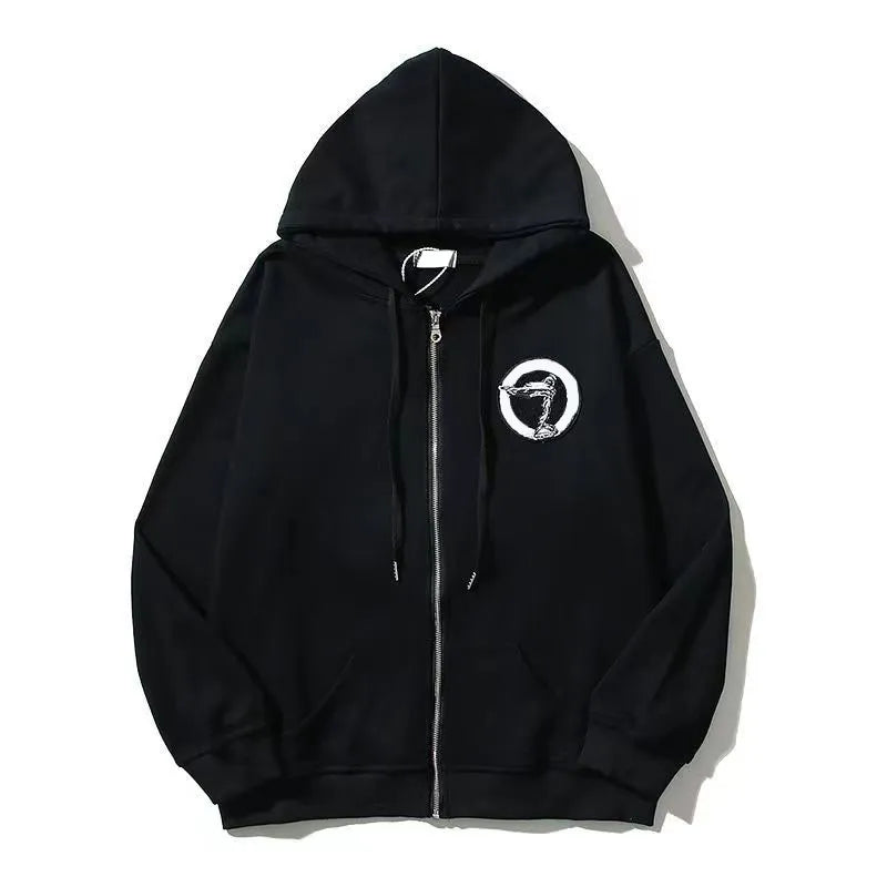 Men's jacket designer letters trendy zipper baseball suit simple and versatile casual college wind jacket spring and autumn women's windbreaker thin jacket