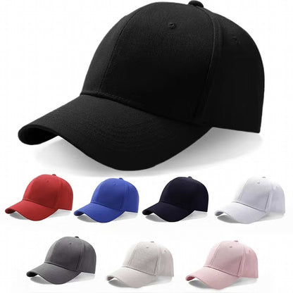 Mens Classic Black Baseball Cap - Minimalist Design with Sunshade Protection - Ideal for Sports, Outdoors, and Gifting