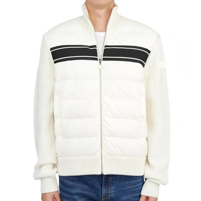 6 styles knitted Stitching mens jacket Brand Designer men knit jackets France Luxury coat AAAA Quality Size M--XXL