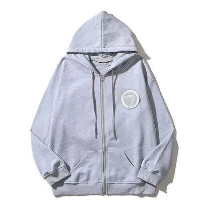 Men's jacket designer letters trendy zipper baseball suit simple and versatile casual college wind jacket spring and autumn women's windbreaker thin jacket