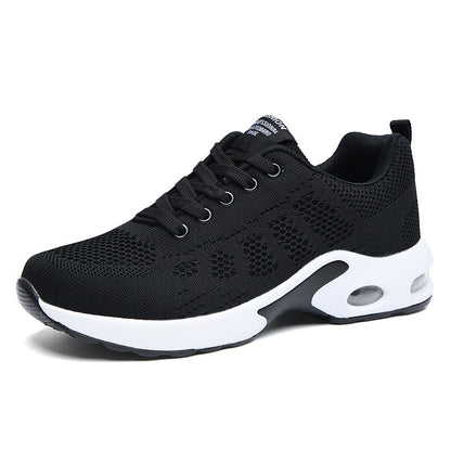 loveccr Cross-Border Four Seasons Mesh Breathable Fashionable Sports Ultra-Light Women's Shoes Fashionable Flying Woven Casual Running Shoes Jinjiang Cold Sticky