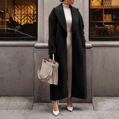2025 Popular, , autumn and winter Popular trade fashionable direct sales warm jacket long sleeve lapel women's plush top women's coat
