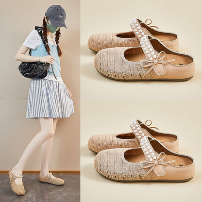 summer new mesh Birkenstocks ins Korean version of female students lazy one pedal half tray breathable leisure B02