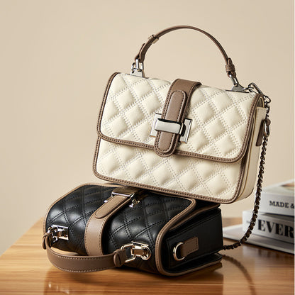 Bag popular new messenger diamond bag women's popular light luxury brand birthday gift high-end leather women's bag