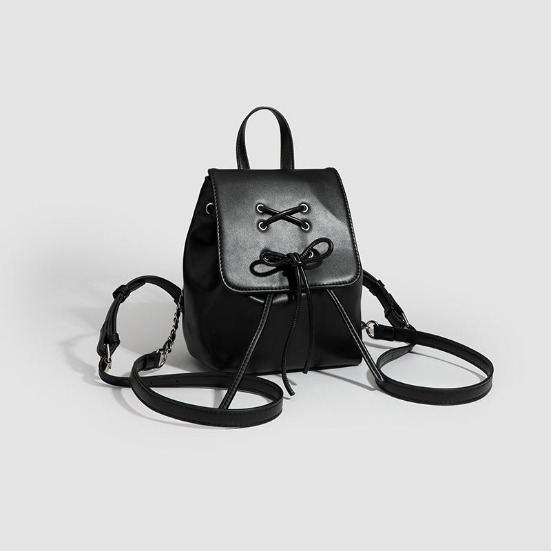 2025 Personalized small schoolbag women's Korean version ins college style women's bag, dual-purpose travel mini backpack New women's backpack