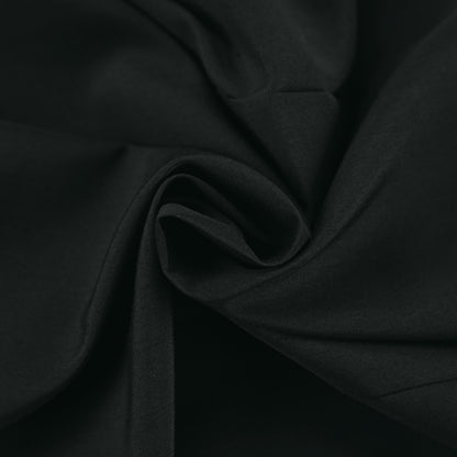 2025 Black  elegant V-neck bubble sleeve drawstring dress popular  summer fashion new New women's clothing