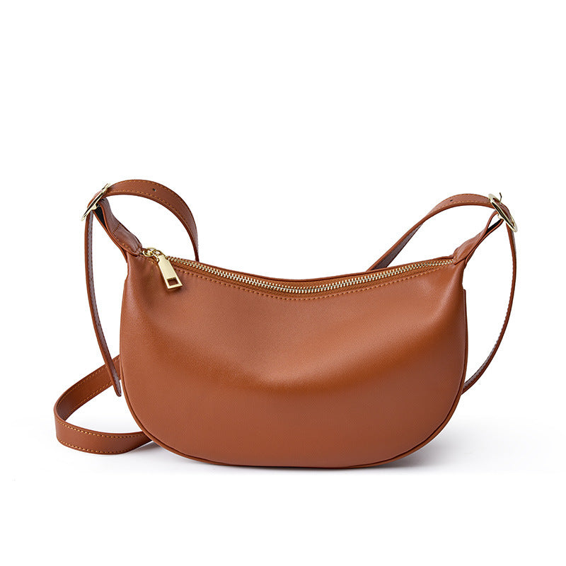 Strictly selected underarm bag women's bag cowhide bag women's popular new messenger bag autumn and winter large-capacity commuting shoulder
