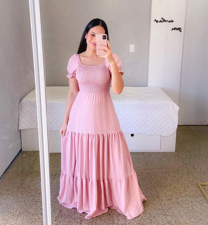 New new spring and summer  women's clothing dress one-word shoulder floral off-the-shoulder long color fairy skirt